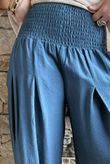 Basso Shirring Genie Pant Deep Teal